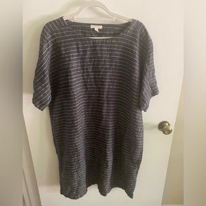 Eileen Fisher casual linen dress, size M